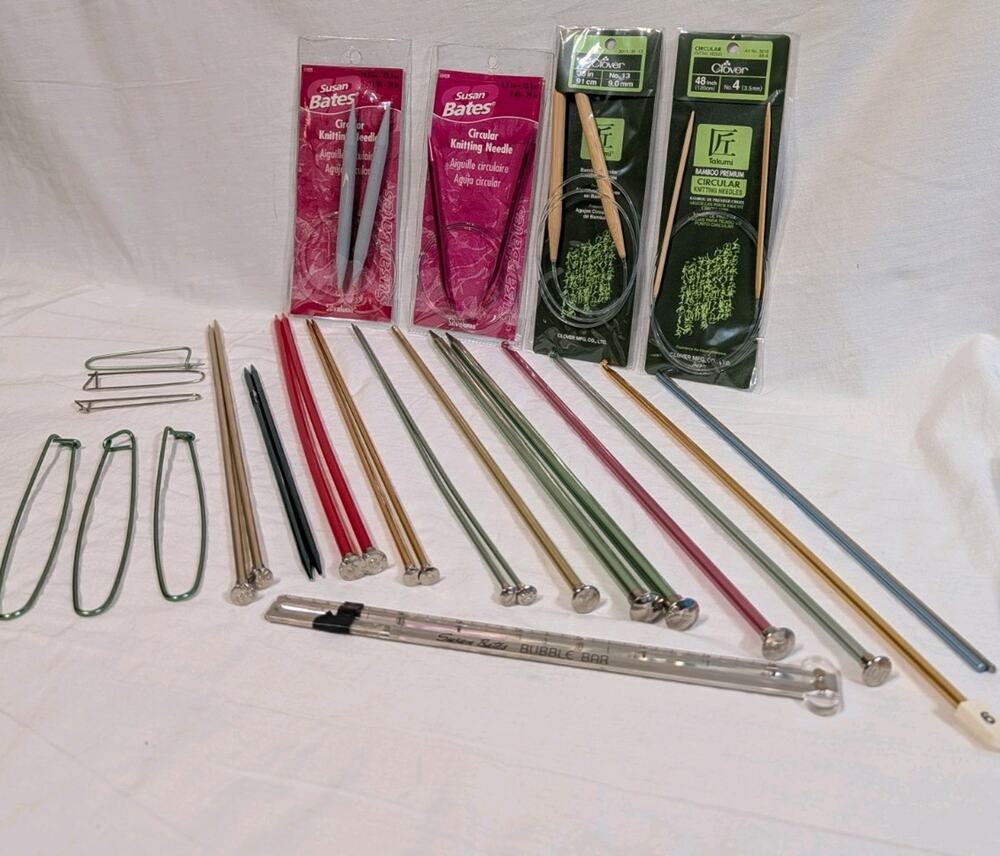 Boye & Susan Bates Vintage Crochet And Knitting Needles Multiple Sizes